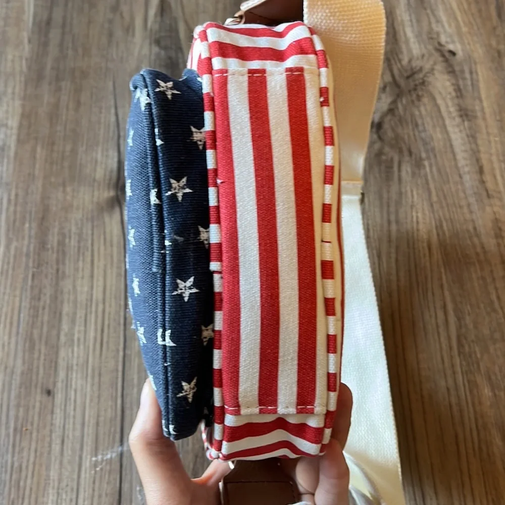 NWOT patriotic crossbody purse - Picture 6 of 12